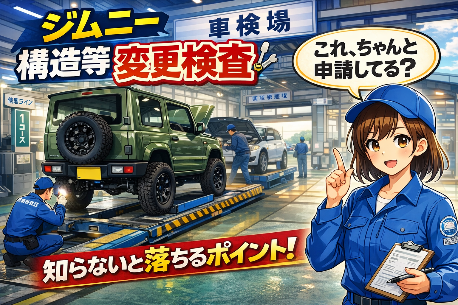 構造等変更検査